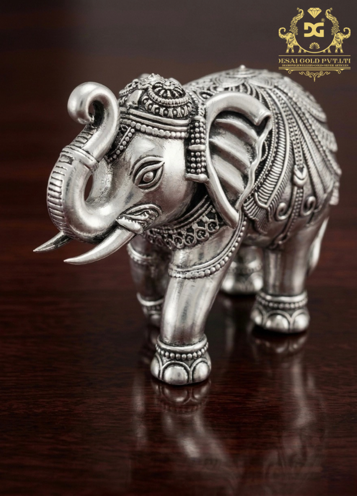 Elephant Up Trunk 004 (Paper Weight)