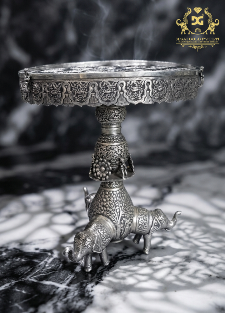 Antique Silver Centre Table