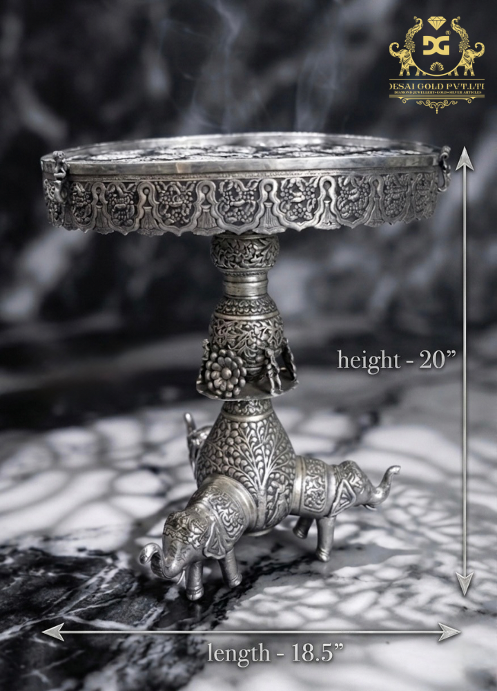 Antique Silver Centre Table