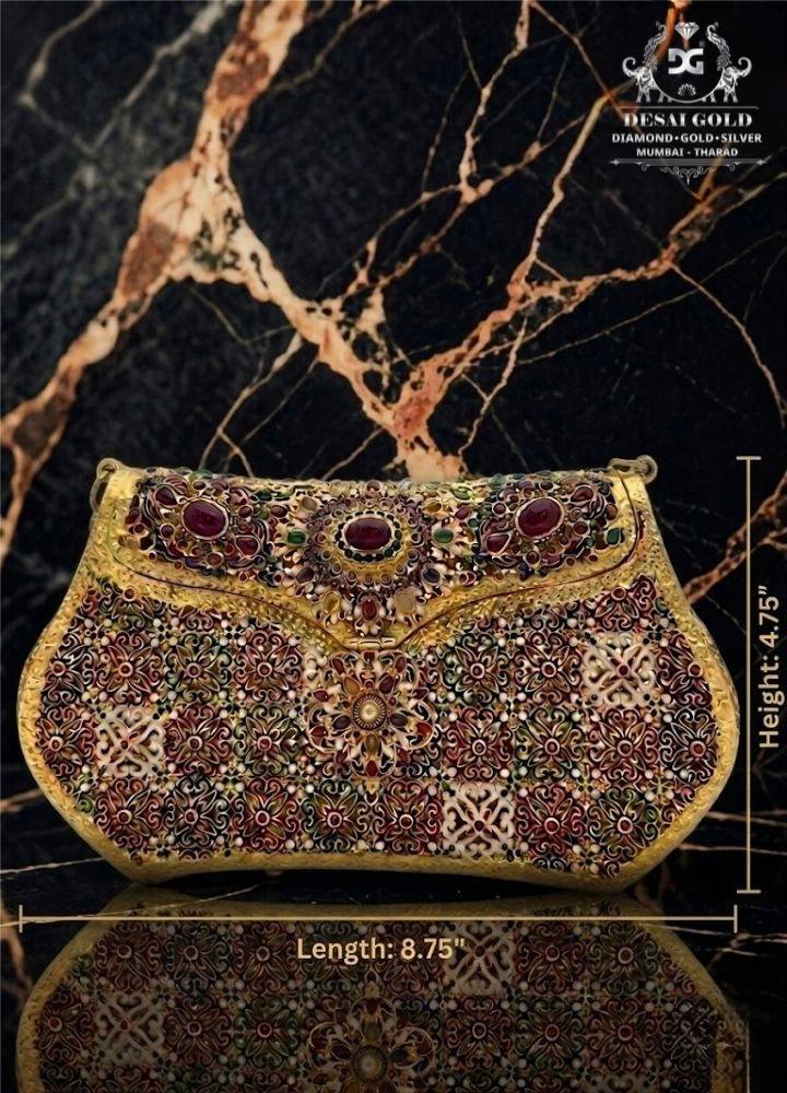 The Shahi Noor Purse (Gold Plated)