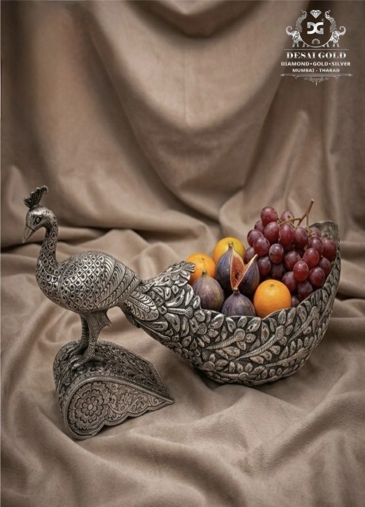 Peacock Theme Fruit Basket