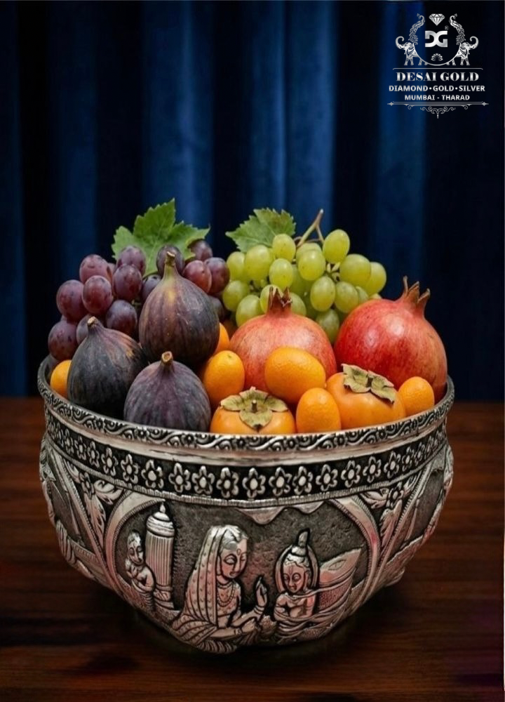 Krishna Bhagwan Theme Fruit Basket
