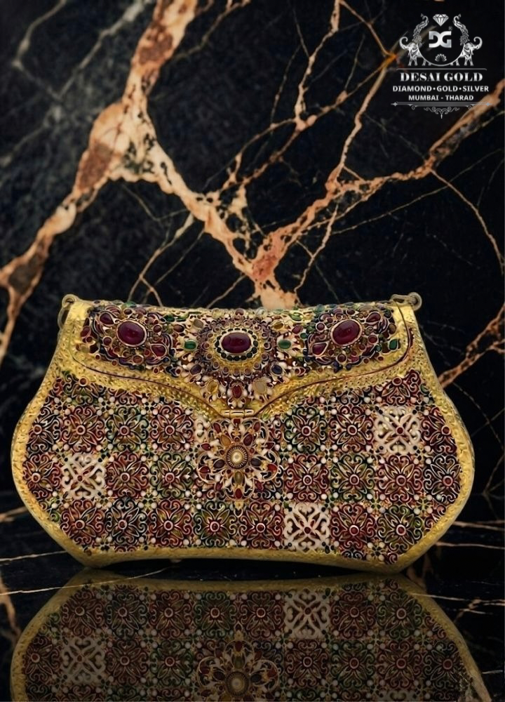 The Shahi Noor Purse (Gold Plated)