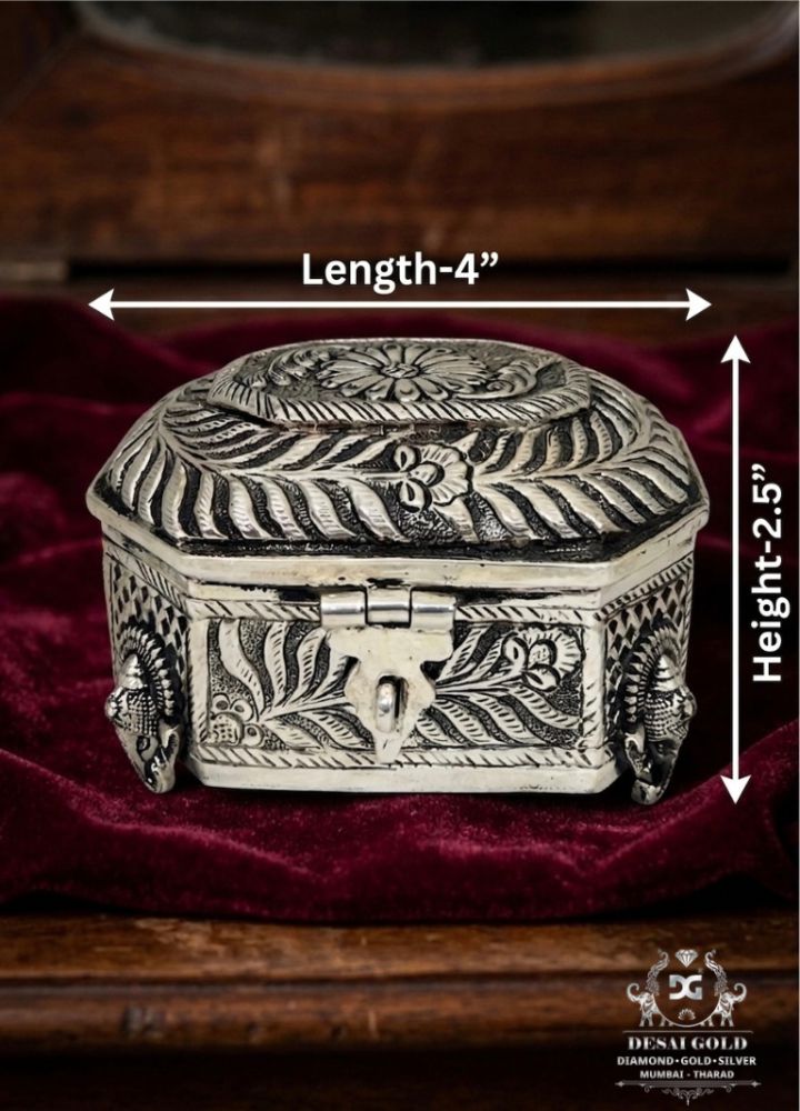 Elephant with Flower Theme Rice Dabbi